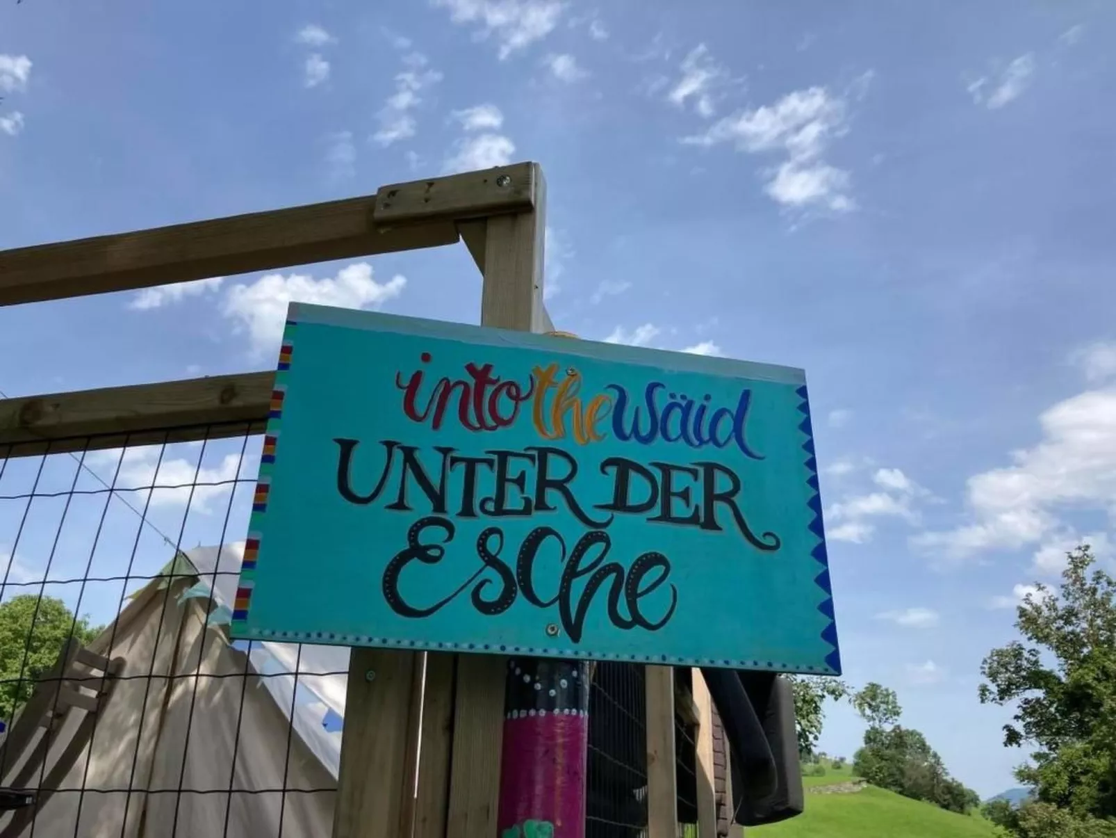 Zeltferien Into the Wäid "Zelt unter der Esche" - Image-tags.info