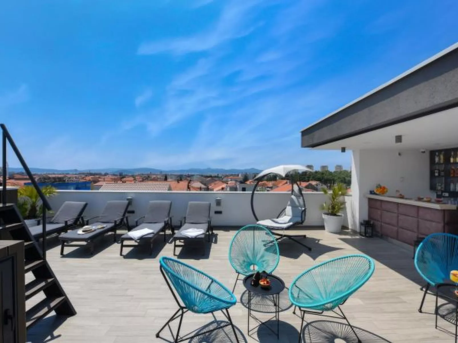 Rooftop heated pool Villa Jelena - Image-tags.info