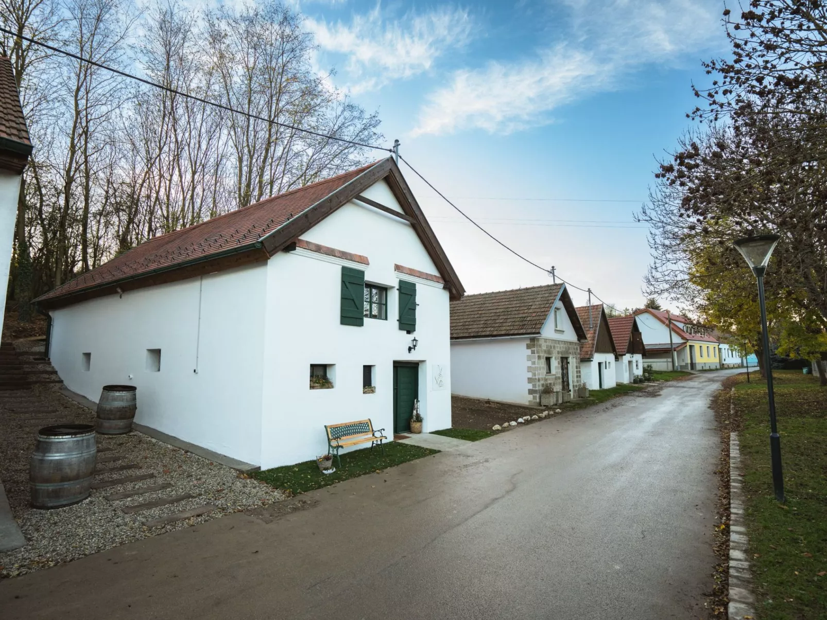 Weinfass-Suite für 4 Personen in Grub an der Mar - Buiten