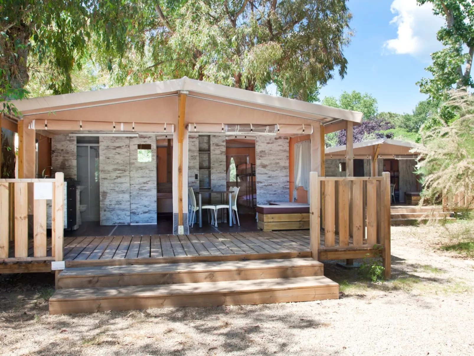 Safari-Lodge-Zelt in Castiglione della Pescaia - Image-tags.info