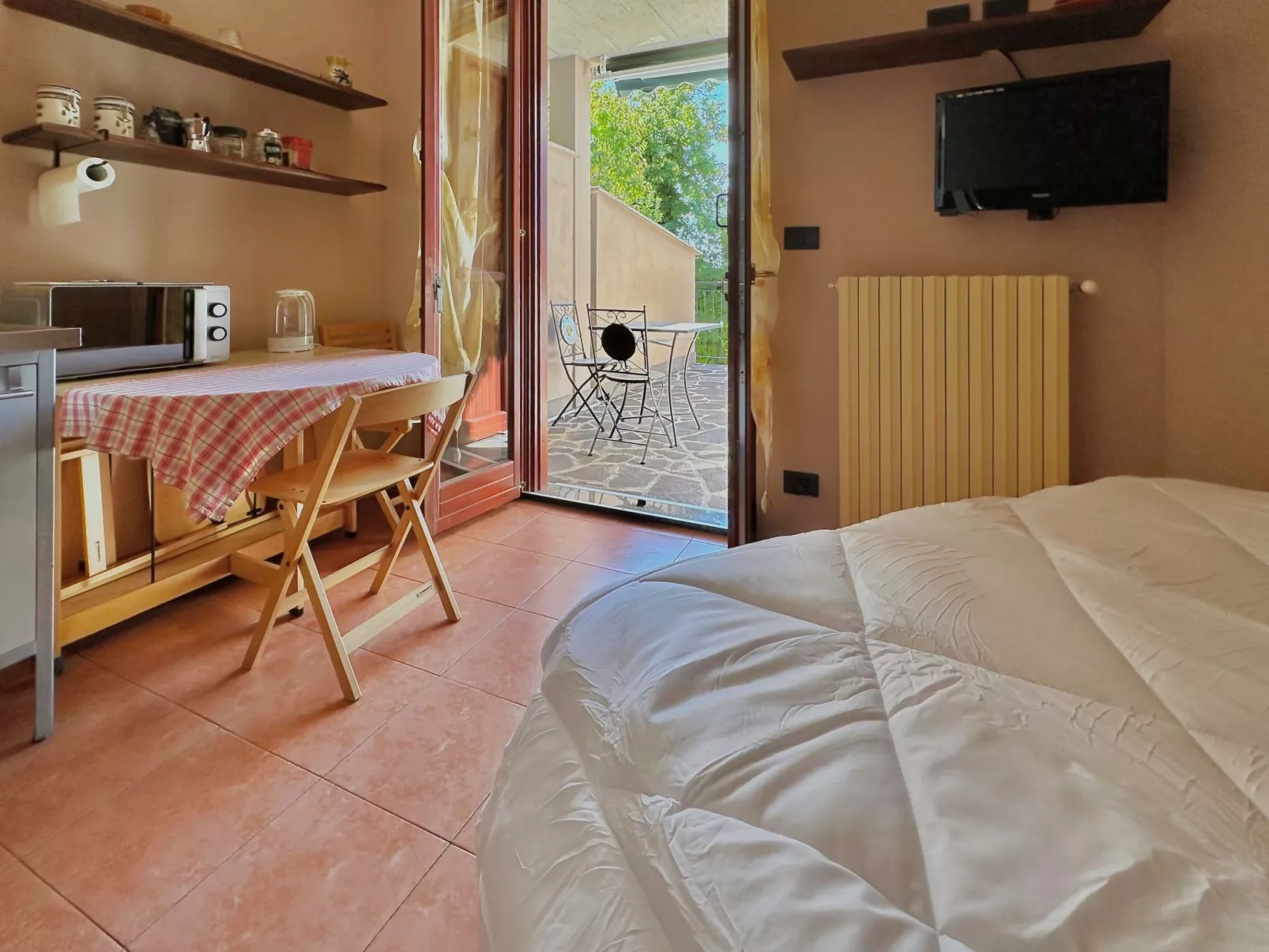 Einzimmerwohnung 'SanMarco12' mit Privatparkplatz - Binnen