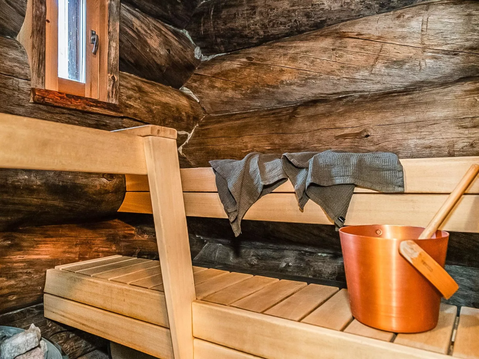 Rukan pilvimaja - Binnen