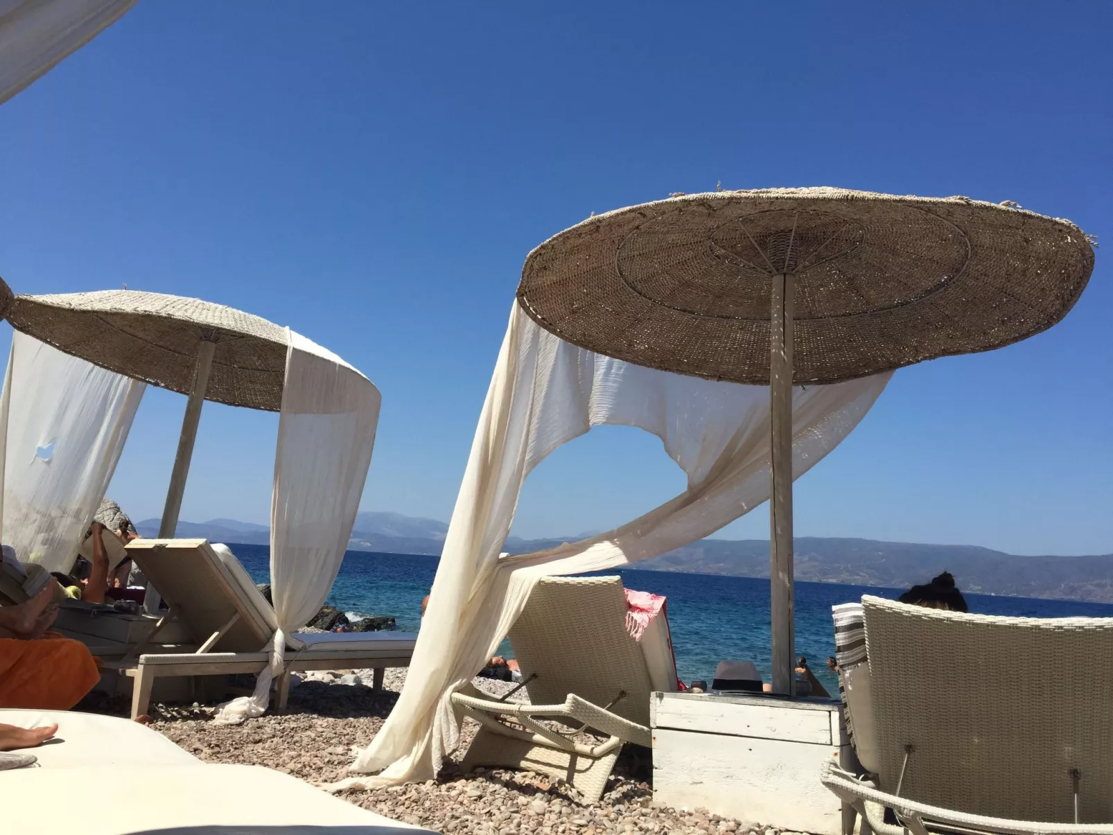 In Ermioni mit Garten, gemeinschaftlichem Pool und Terrasse - Buiten