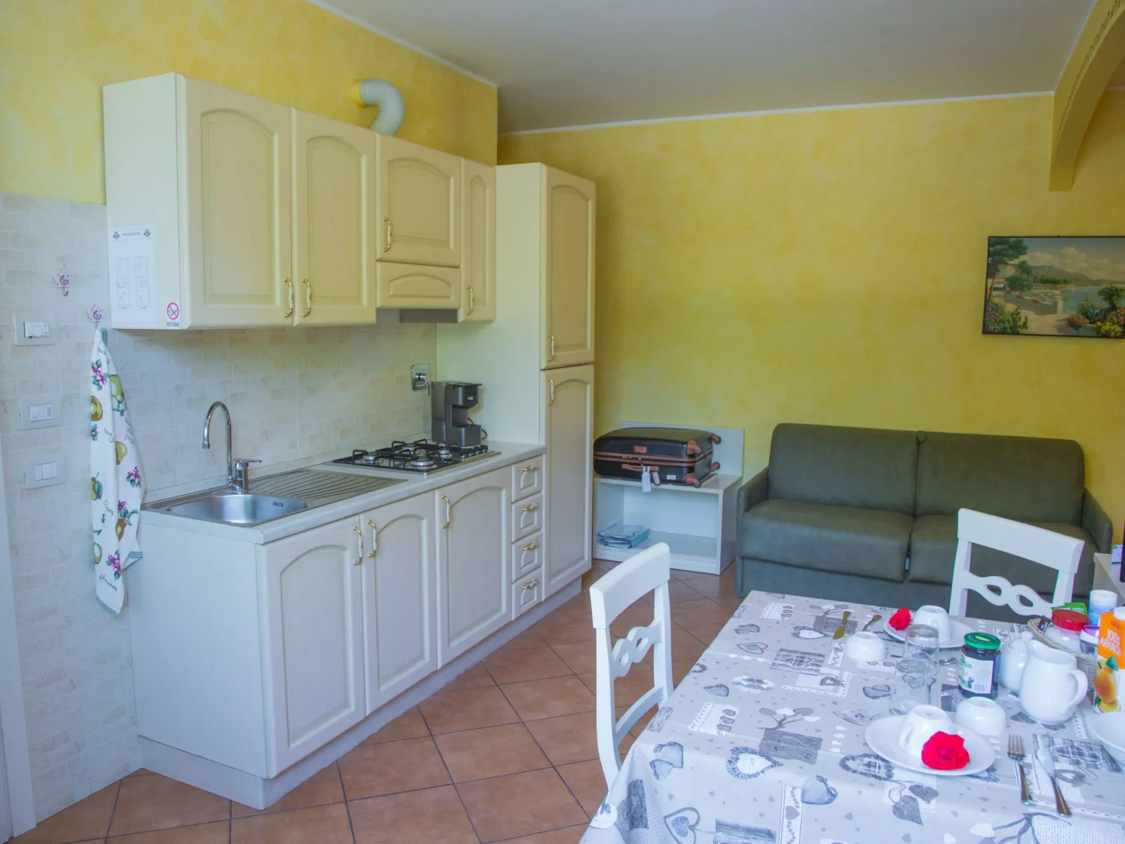 Wohnung "Mimosa" auf einem Bauernhof - Binnen