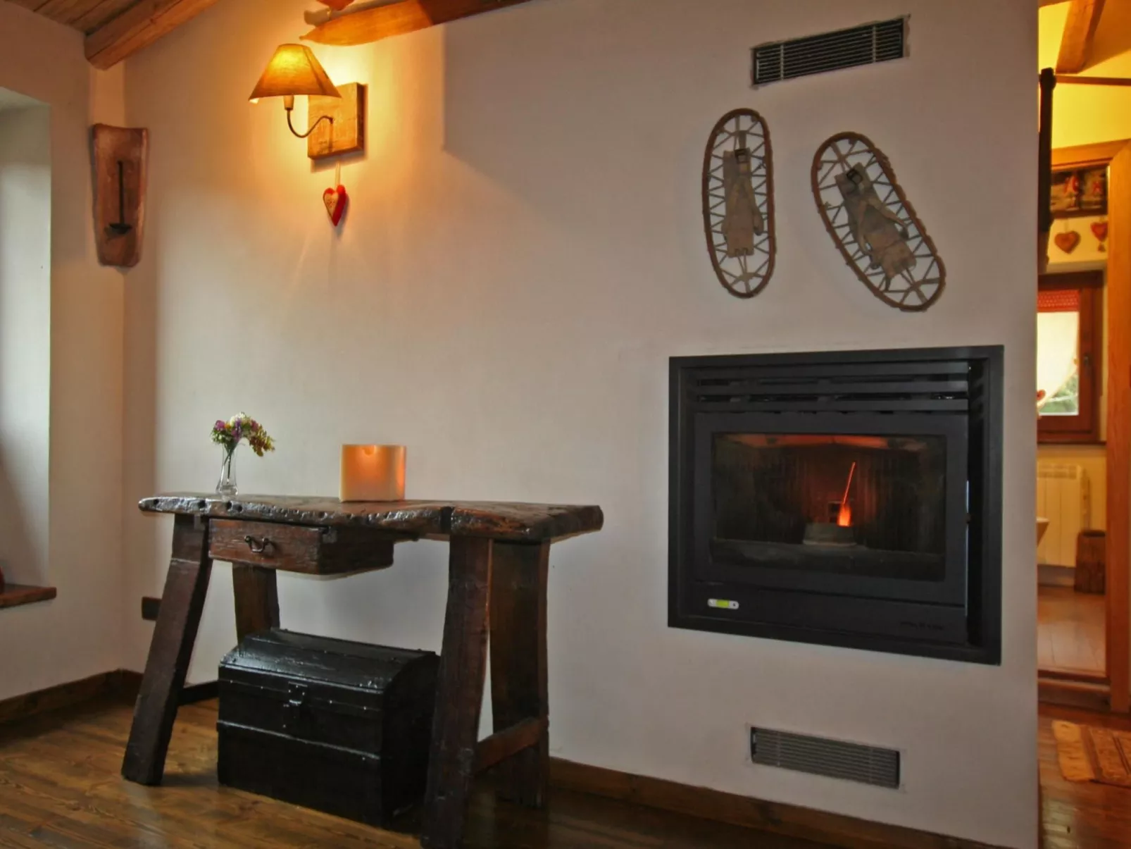 Für 3 Personen ca. 37 m&sup2- in Lumarzo, Norditalien (Ligurien) - Binnen