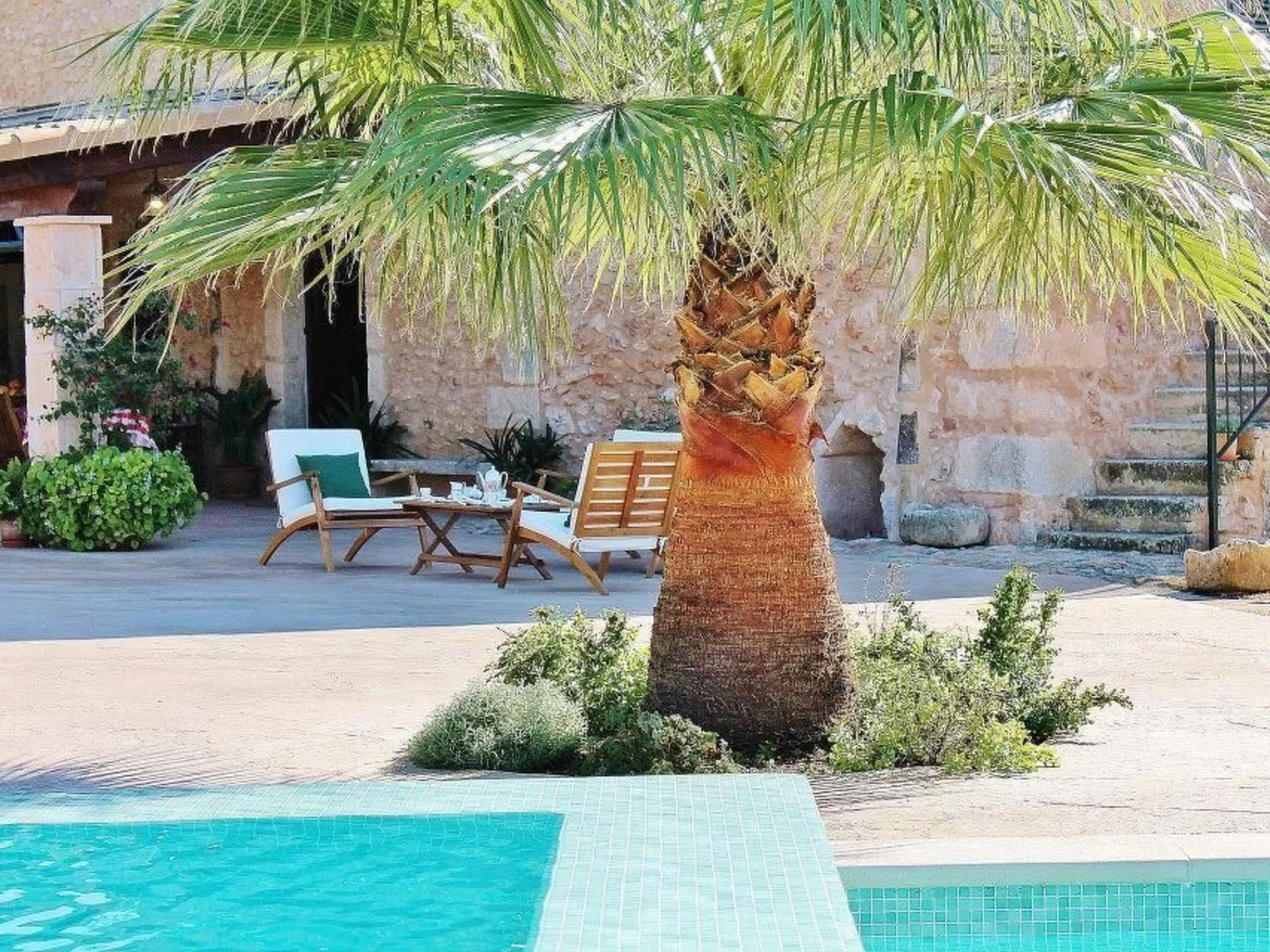 Finca "Son Gabriela" mit eigener Terrasse - Buiten