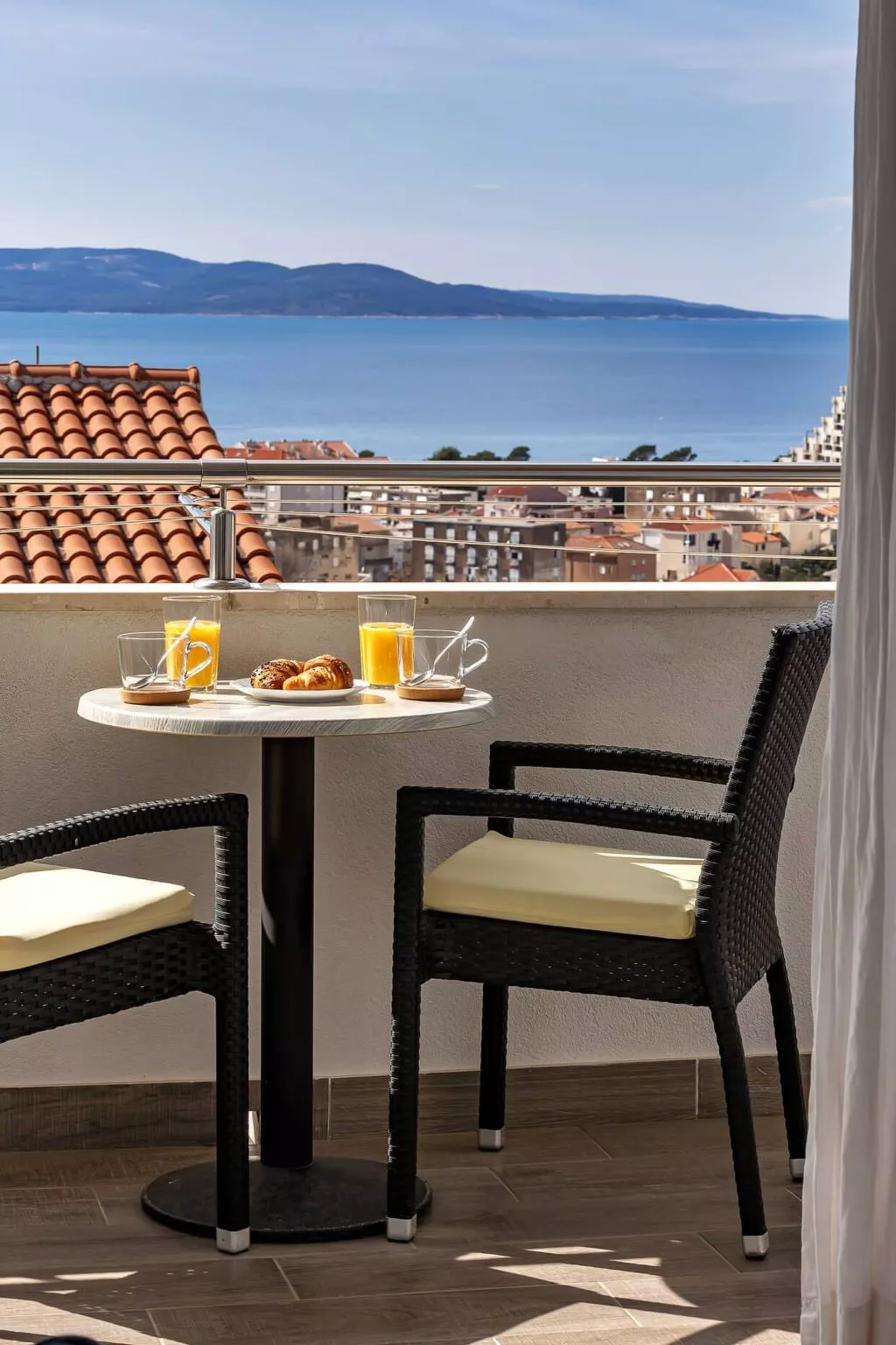 Wohnung "Blue Dream" mit Balkon - Buiten