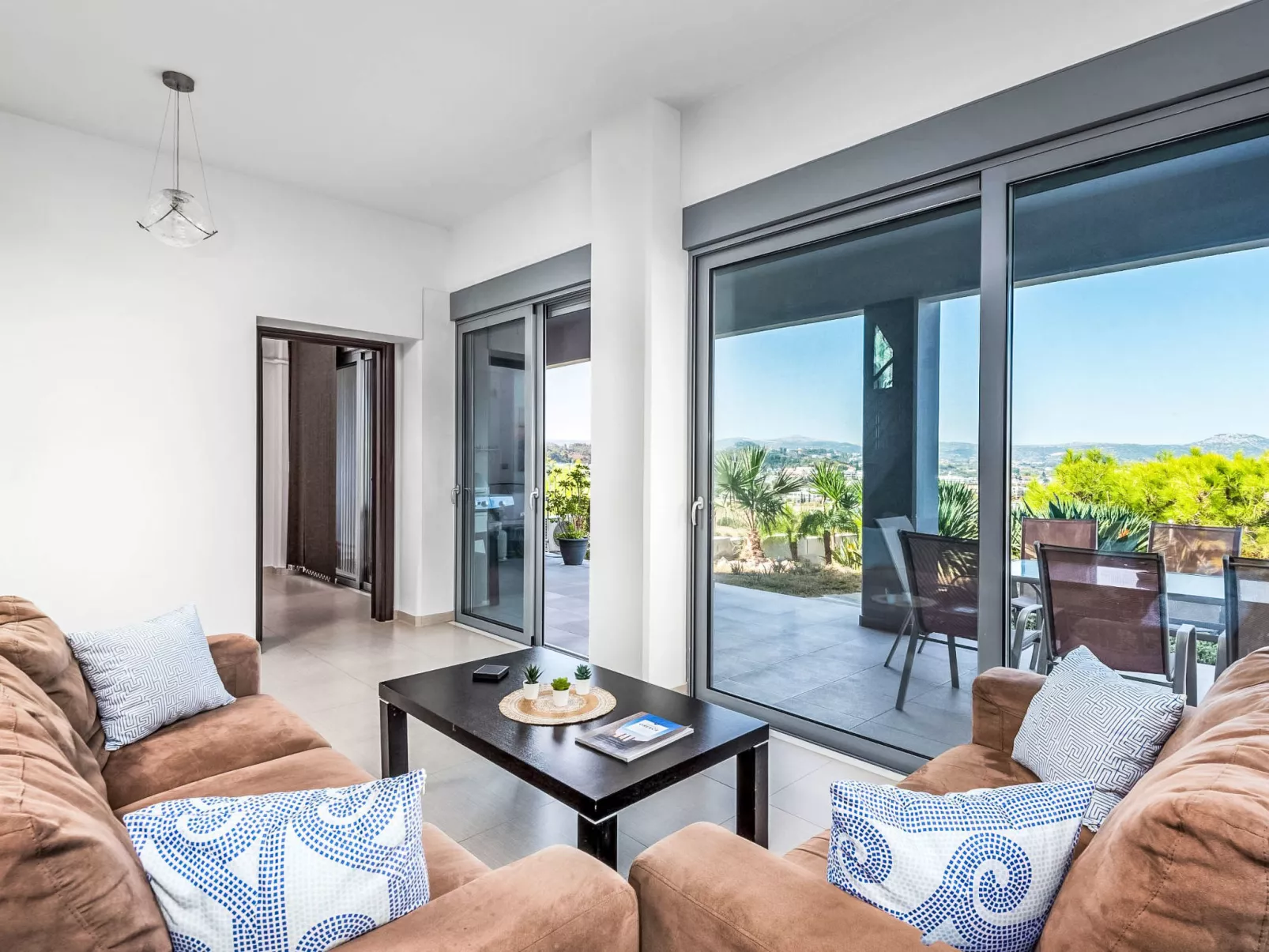 Villa Articiano mit Whirlpool und herrlicher Aussicht - Binnen