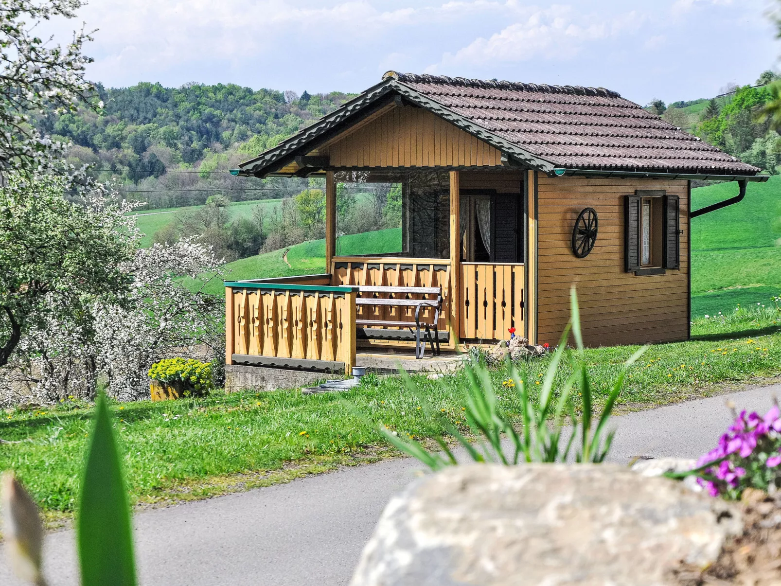 Ferienhaus am Meißlberg - Buiten