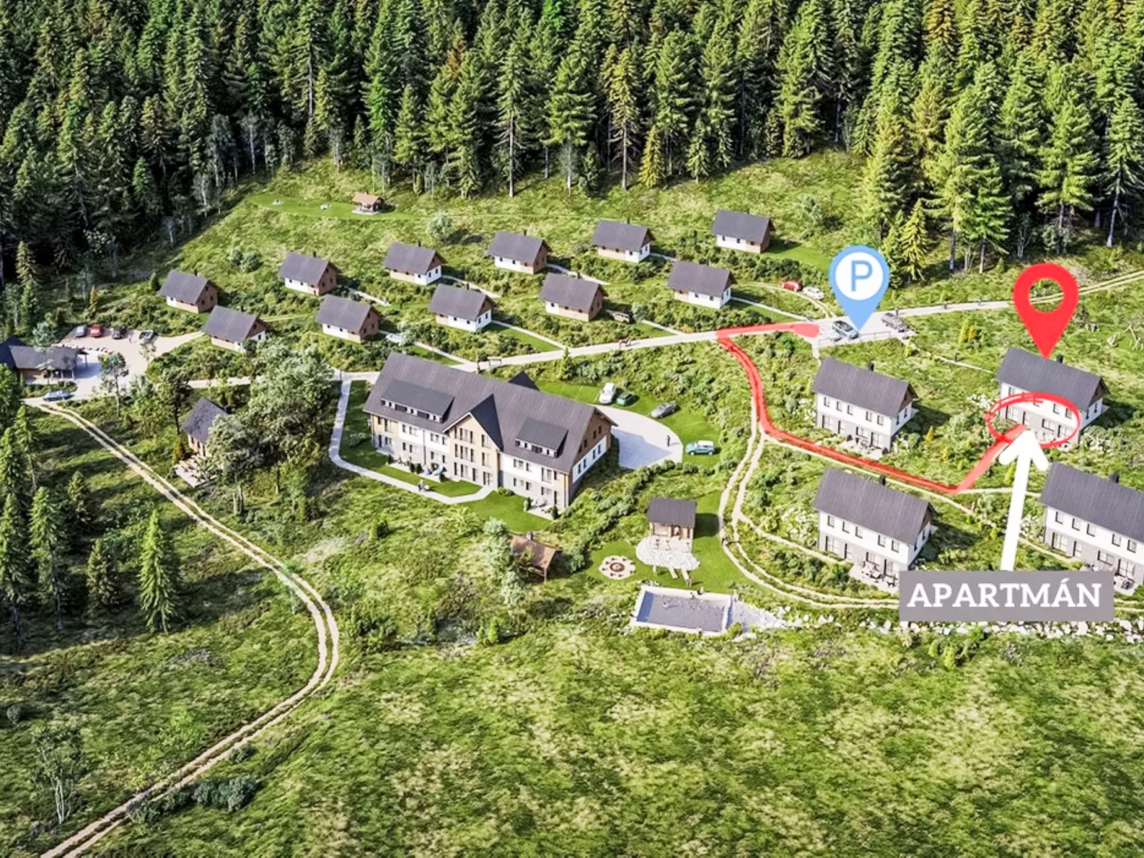 Ground Oasis with Terrace - Buiten