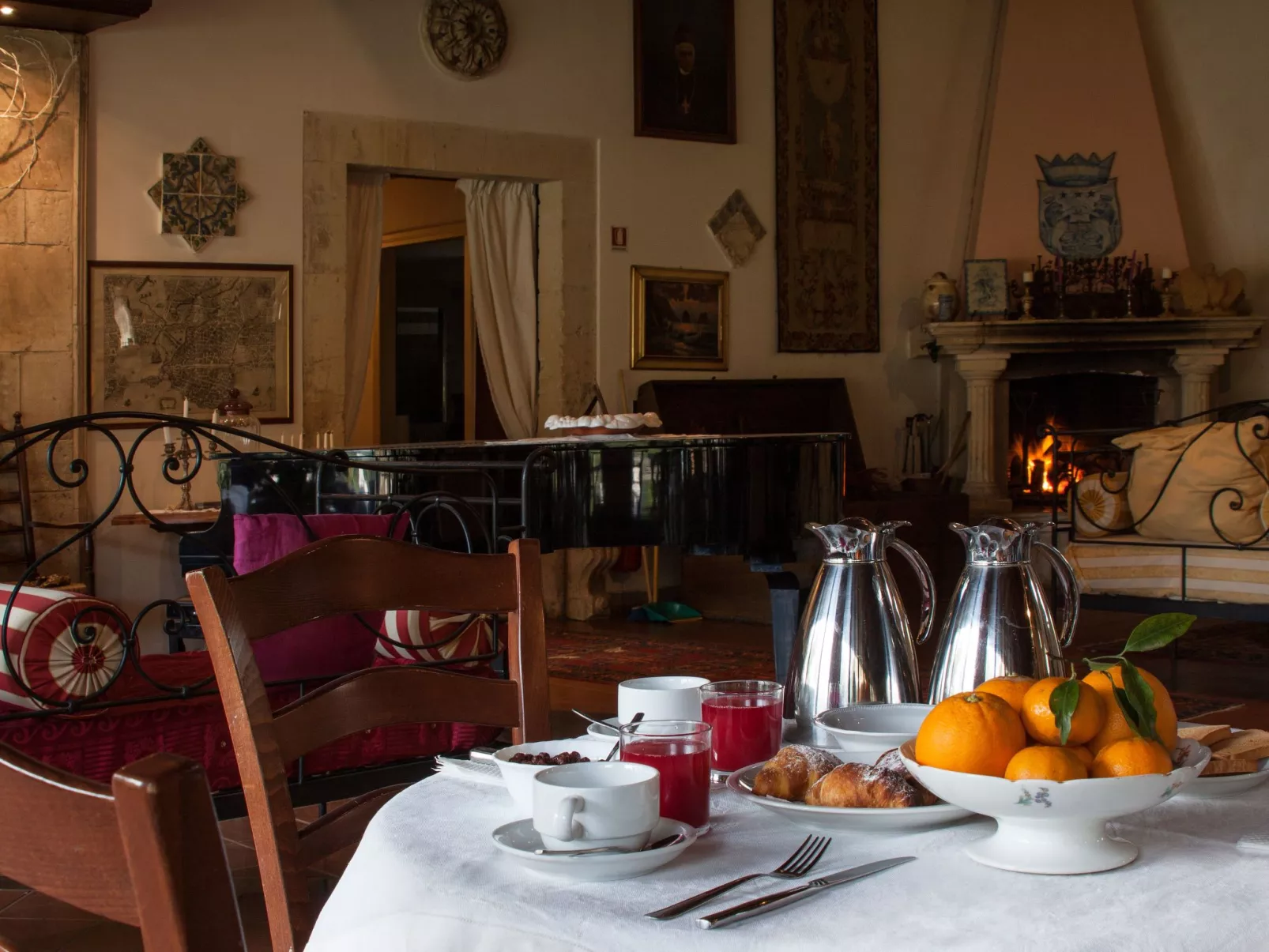 Villa dei Papiri - Exklusives Zimmer mit möbliertem Garten - Binnen