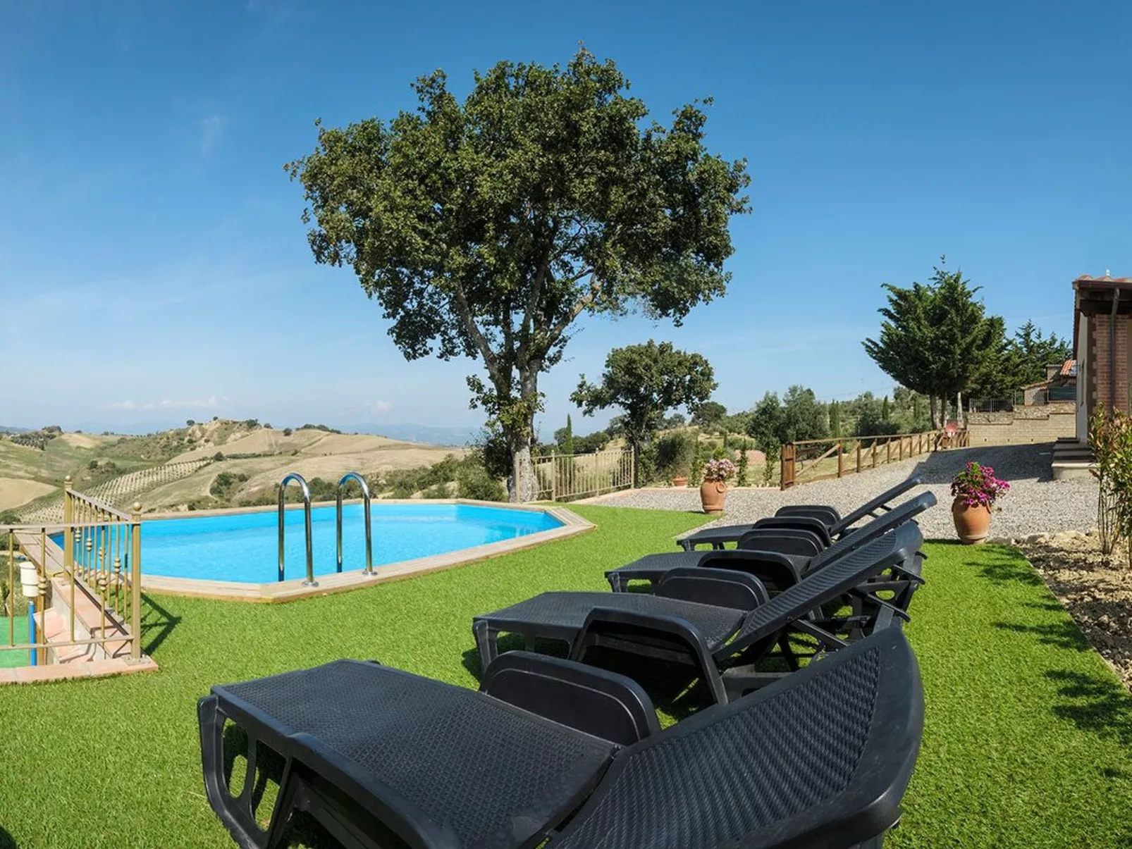 Villa auf dem Land in der Toskana mit privatem Pool - Buiten