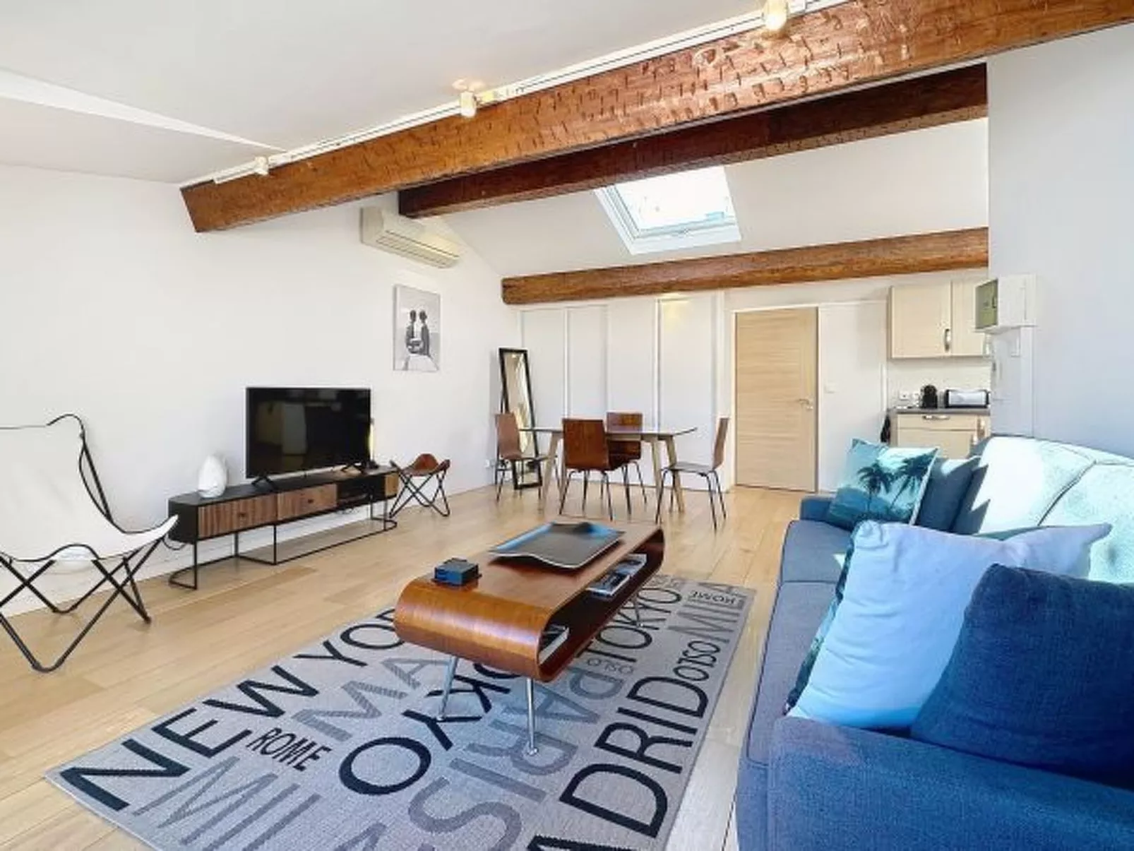 Penthouse 1 bedroom rue d'Antibes 214 - Image-tags.info