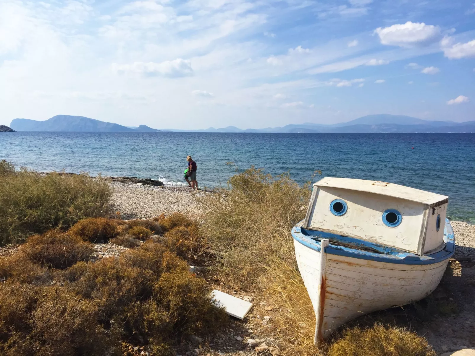 Tolles Ferienhaus in Ermioni mit Garten, Terrasse und gemeinschaftlichem Pool - Buiten