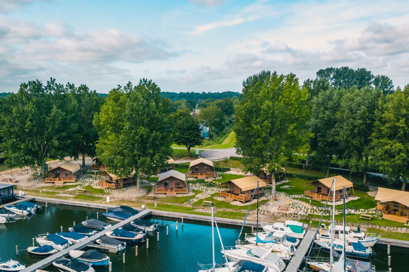 Resort Zuiderzee 9-Gebieden zomer 1km