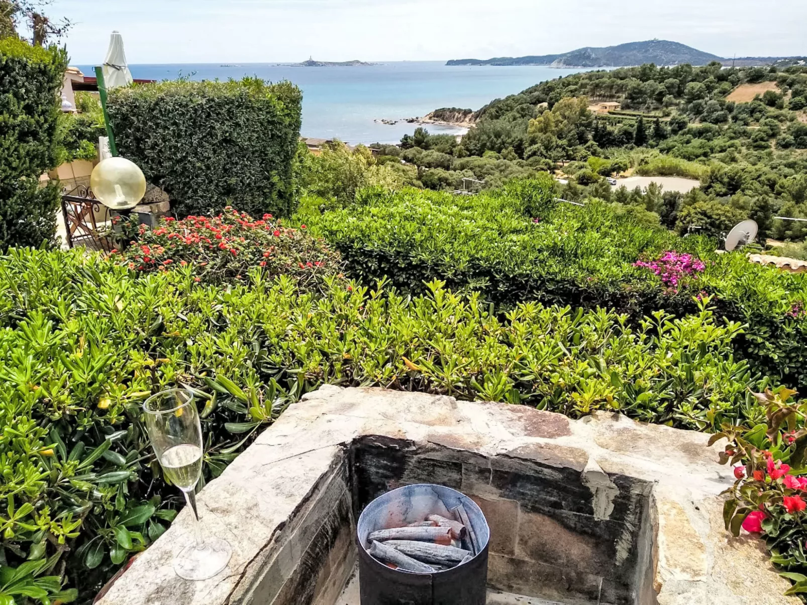 Casetta nel blu - Buiten