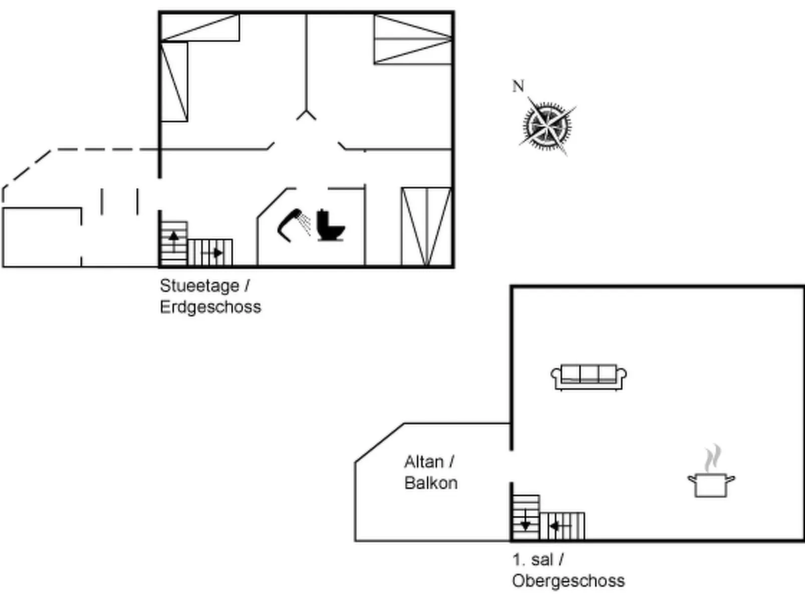 "Heraldina" - 700m from the sea - Binnen