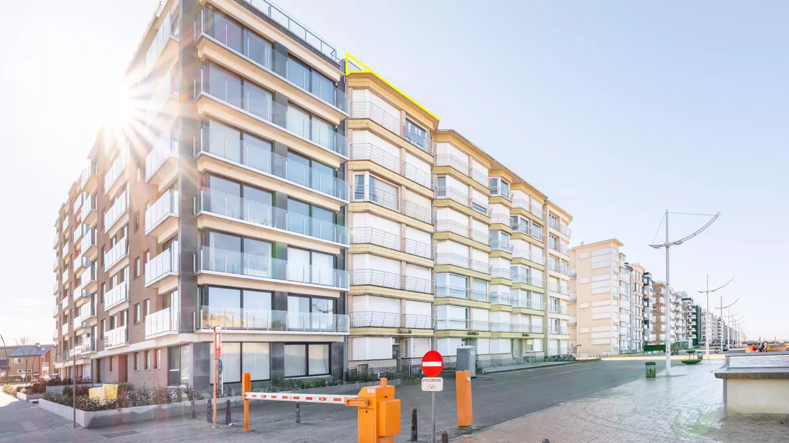 Zeezicht 7e - Buitenkant zomer