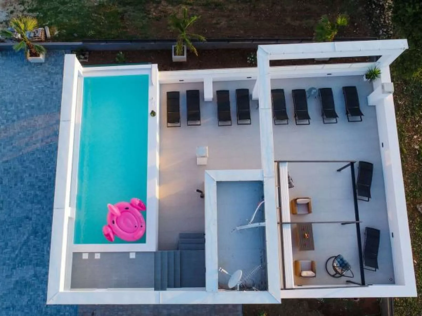 Villa La Perla Apt 2 4+2 with heated rooftop pool - Image-tags.info