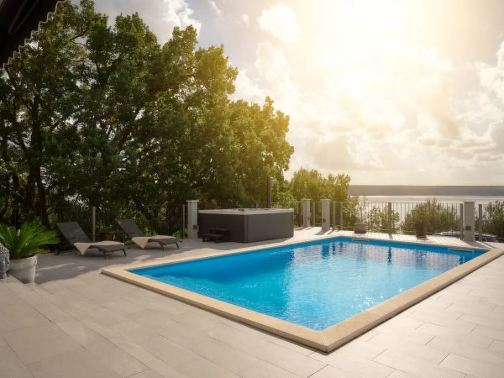 Beautiful Villa Katharina with pool - Buiten