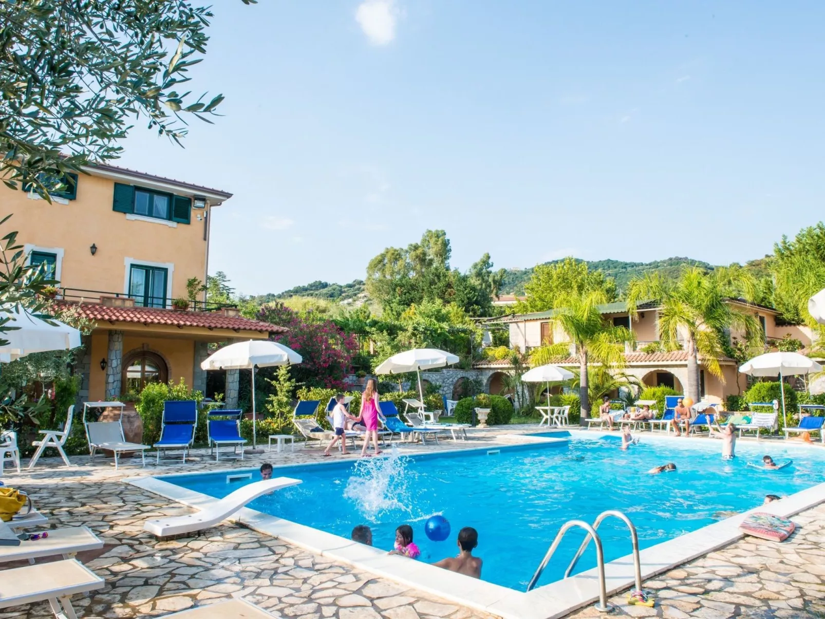 Gästezimmer der Villa Mirella - Buiten