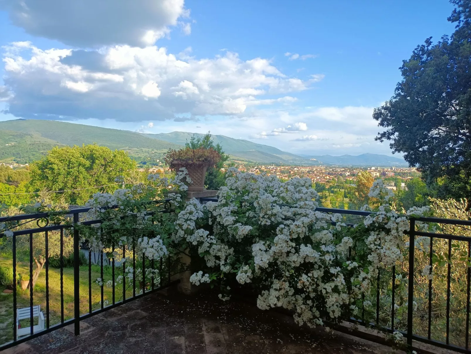 Hypatia-Zimmer - Buiten