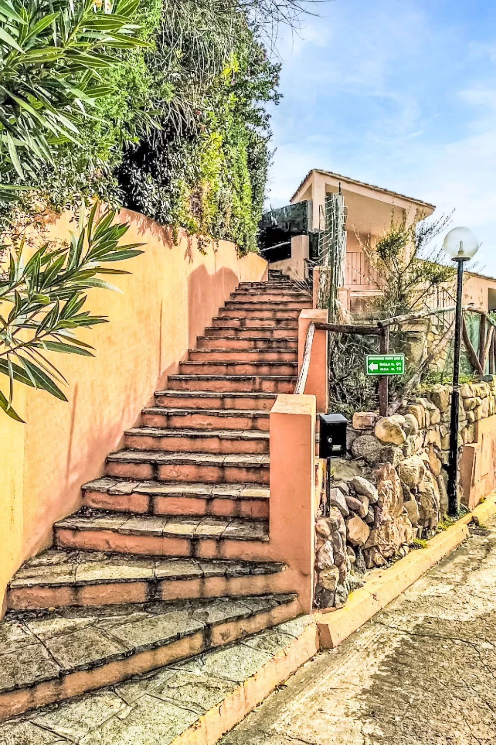 Casetta nel blu - Buiten