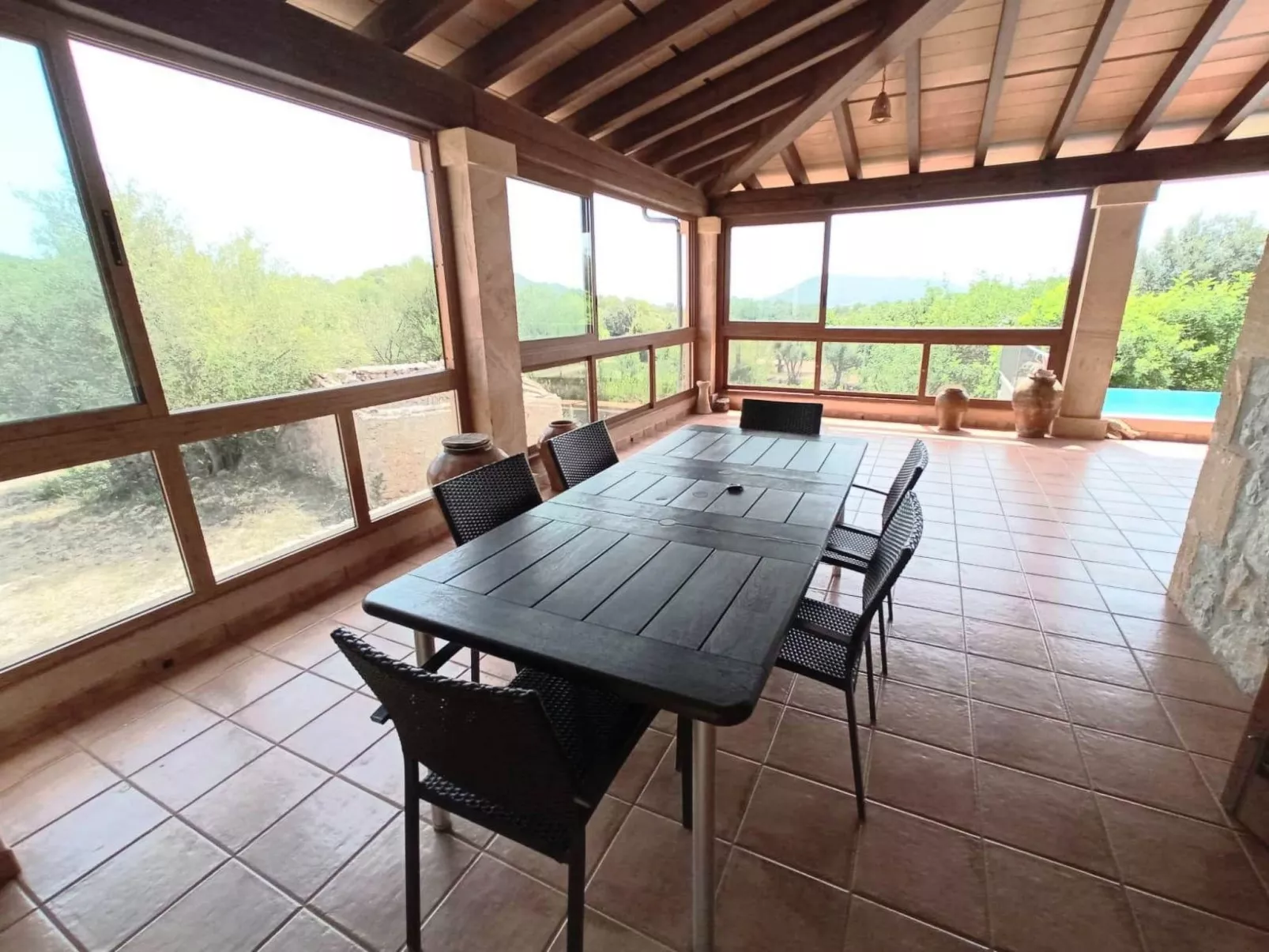 Finca 'Es Claper' mit privatem Fischteich - Buiten