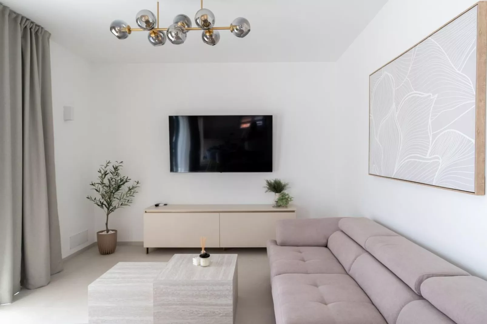 Seaview Villa Turnea - Woonkamer