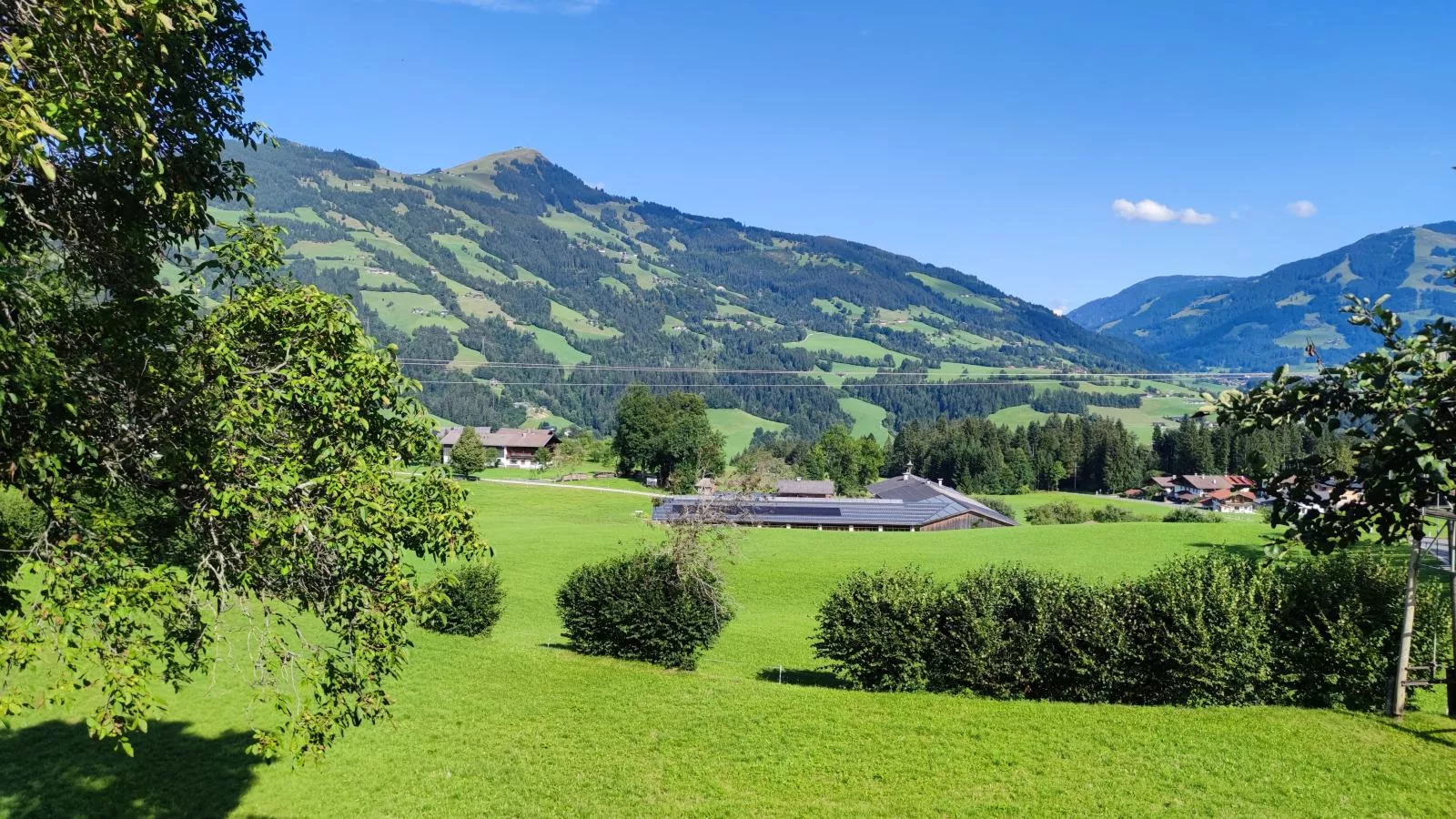 Landhaus Platzl-Uitzicht zomer