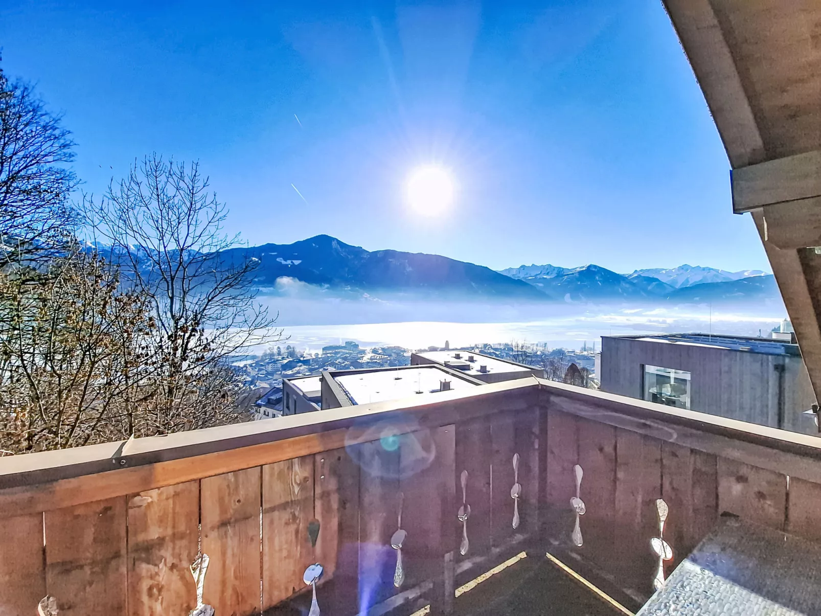 Ebenberghof mit Seeblick - Buiten