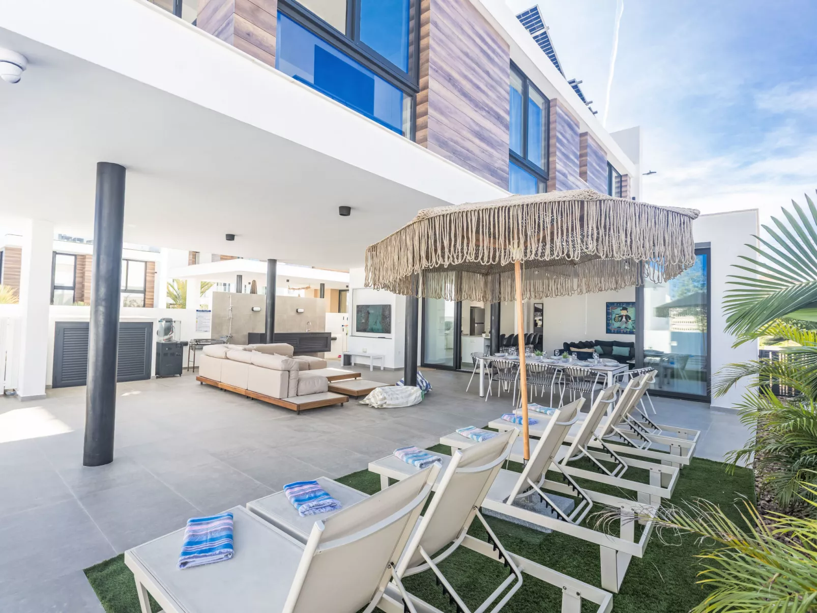 Protaras Aqua Pearl Villa AQ18 mit Poolheizung - Buiten