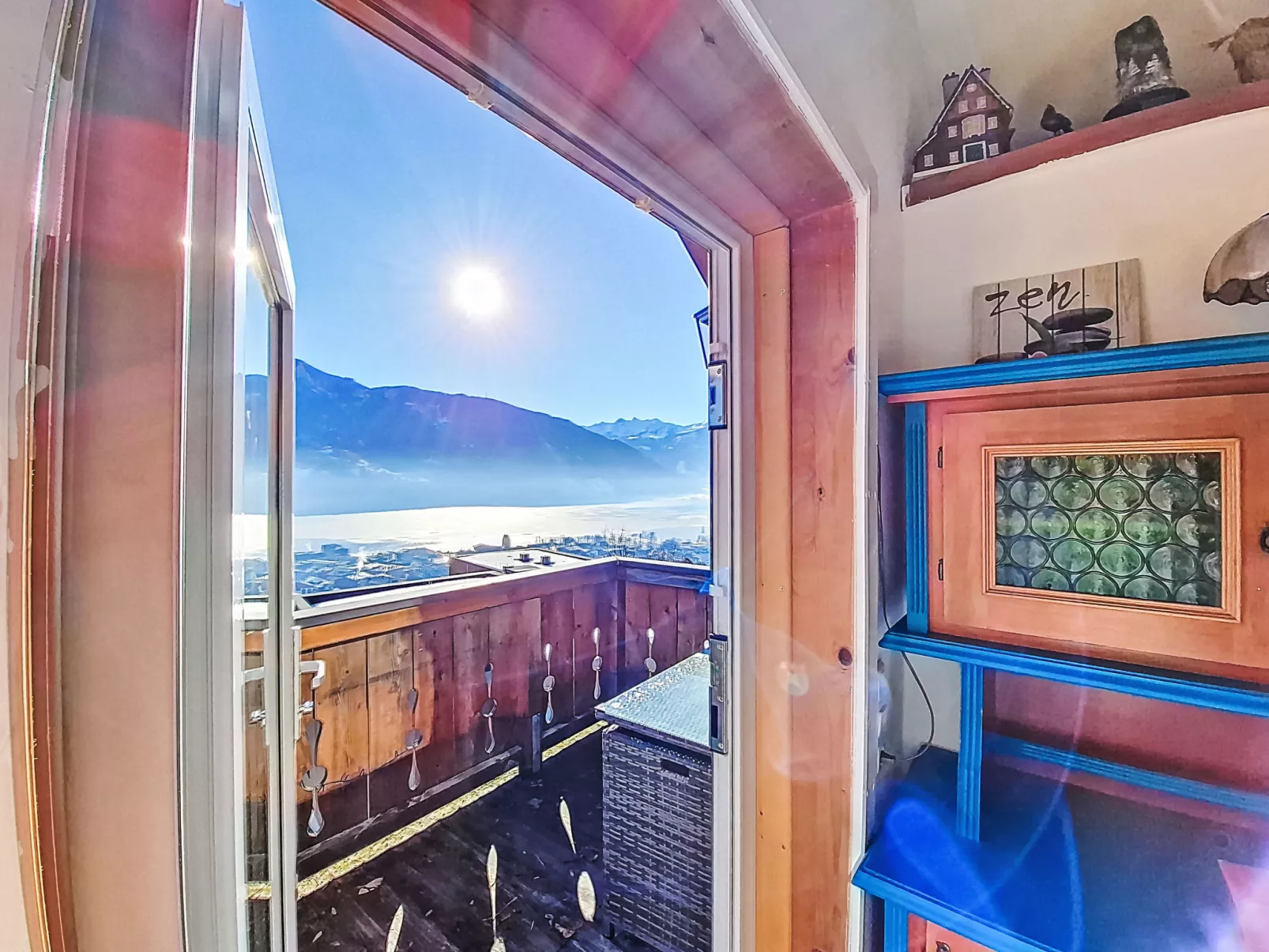 Ebenberghof mit Seeblick - Buiten