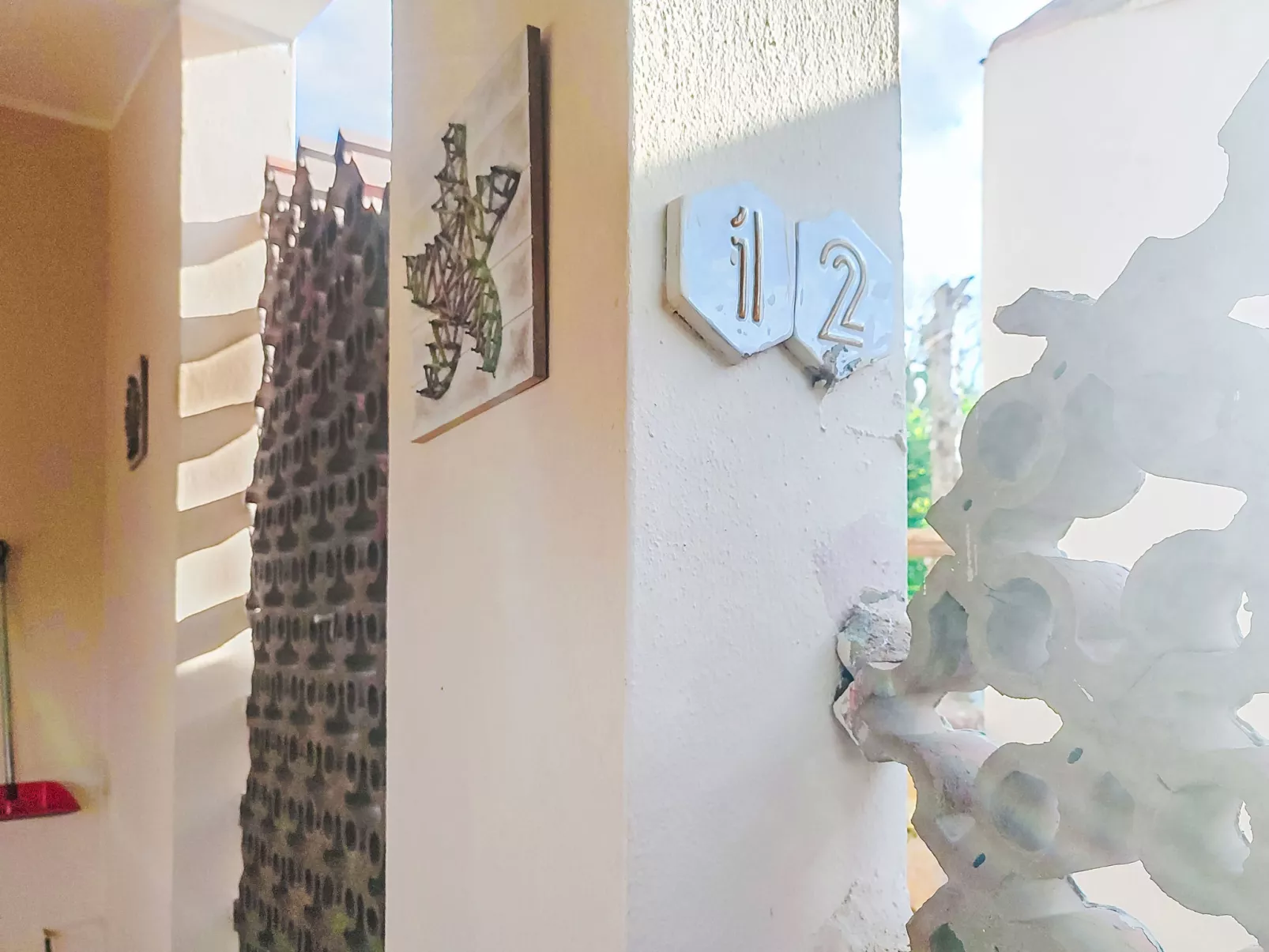 Casetta nel blu - Buiten