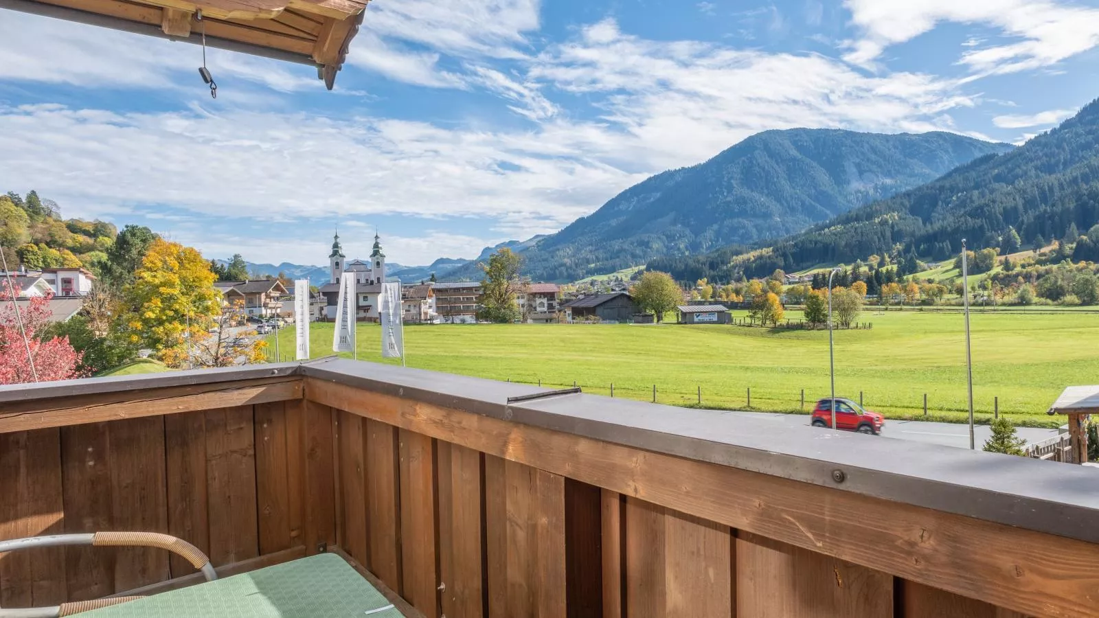 Appartementkombination Brixnerwirt I II III und IV-Uitzicht zomer