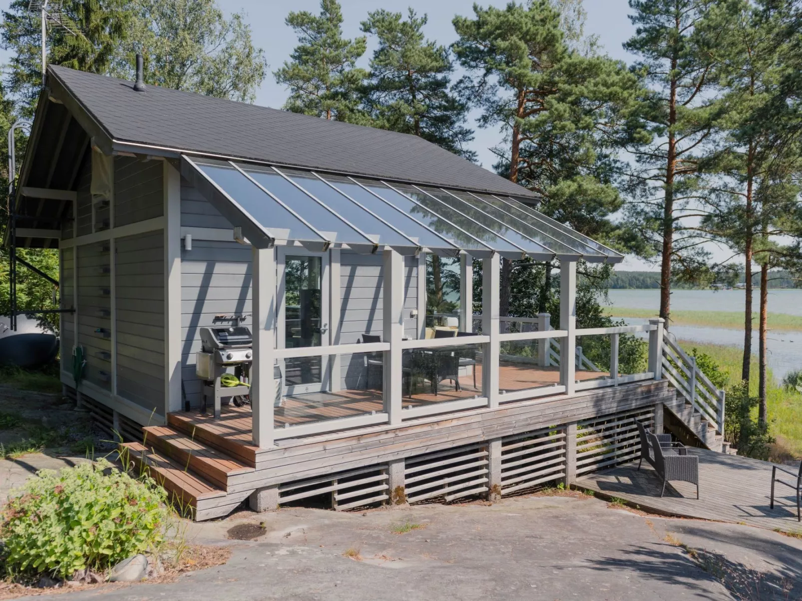 Sjöboda sea - Binnen