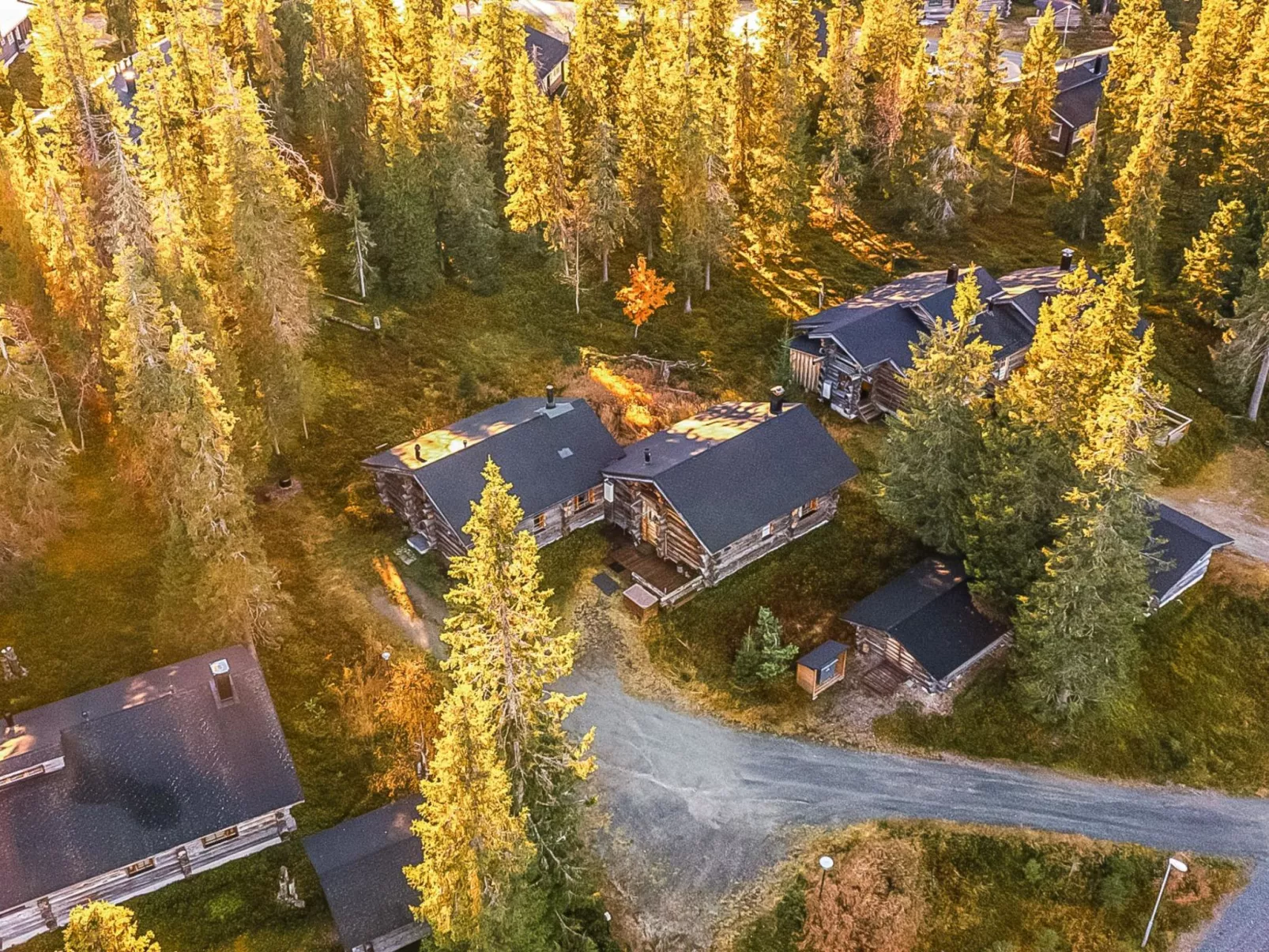 Rukan pilvimaja - Binnen