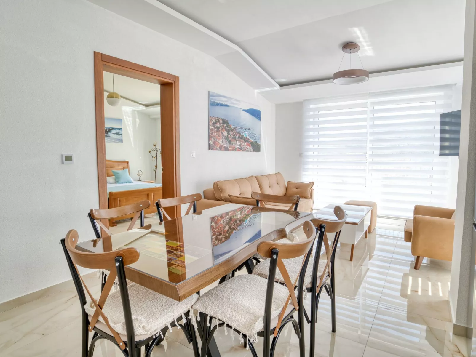 Ljubica Superior 3-Zimmer-Apartment mit Meerblick - Binnen