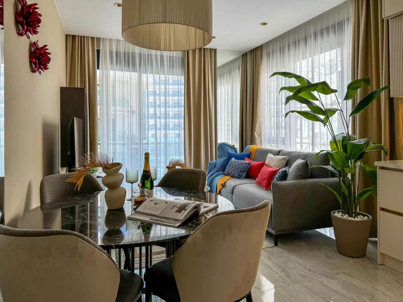 Qoople Eхсellence B-49 neue Wohnung am Meer - Binnen