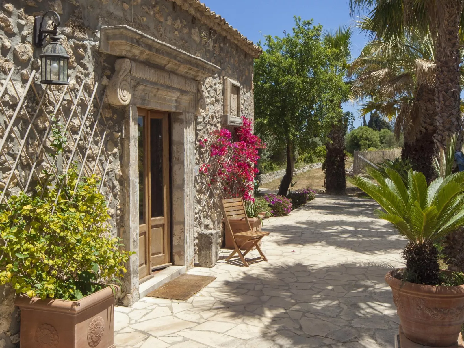 Villa dei Papiri - Superior Zimmer mit möbliertem Garten - Buiten