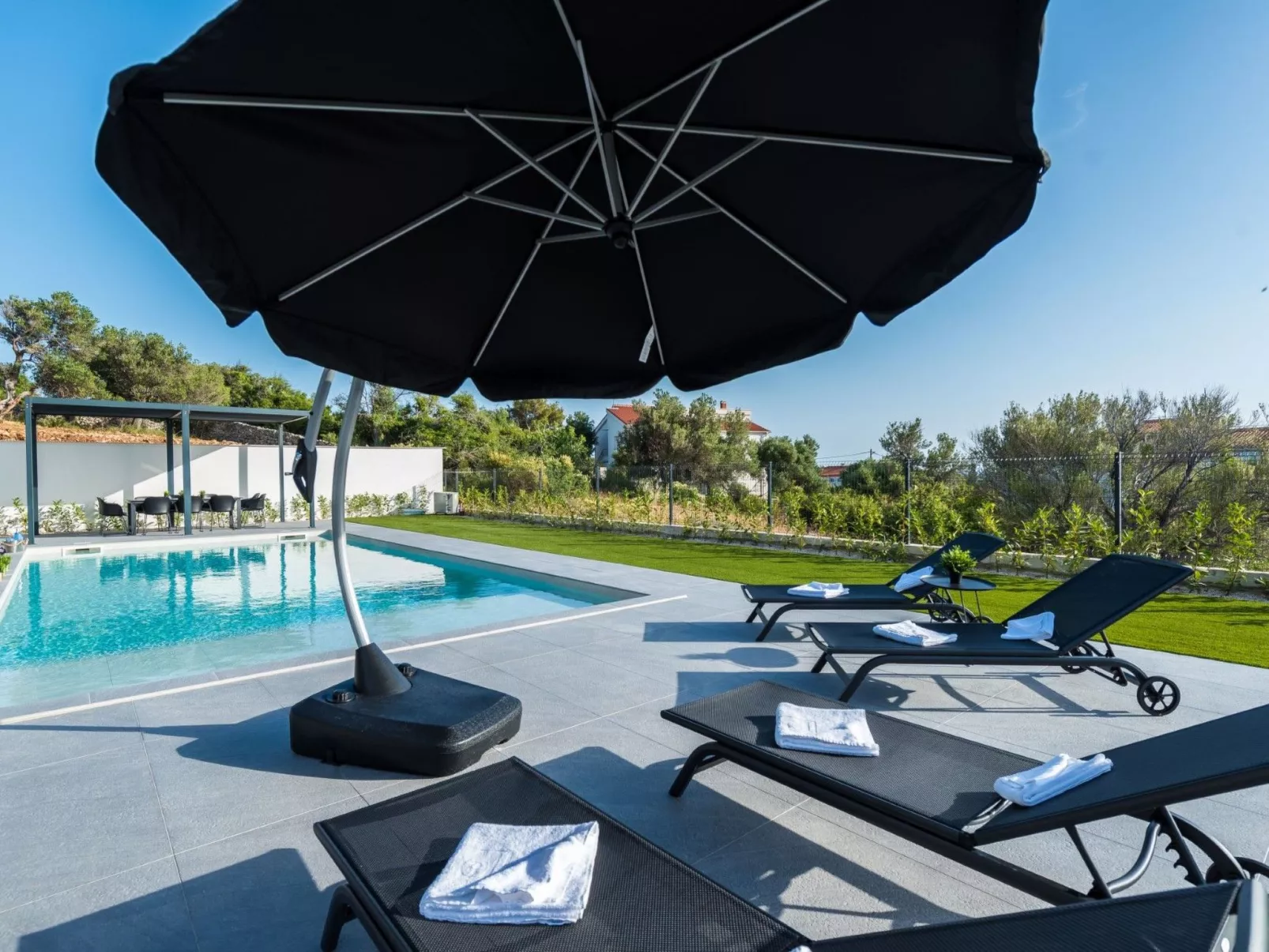 Ferienvilla "Villa Aria" mit Whirlpool - Buiten