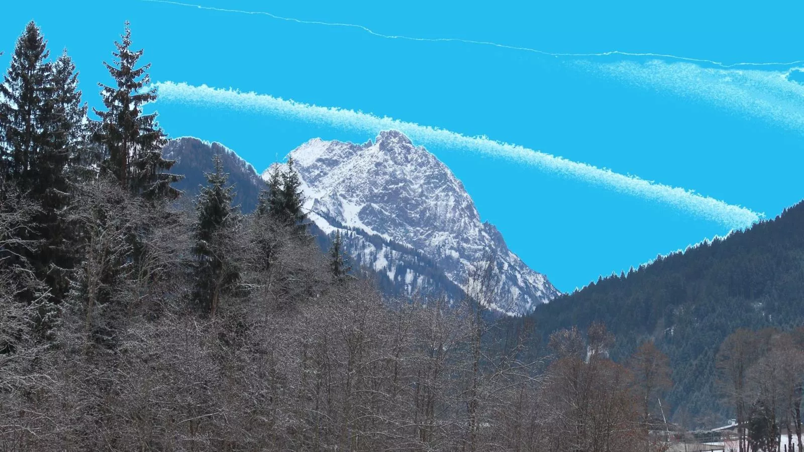 Blick auf den Rettenstein Top 1-Gebied winter 20km