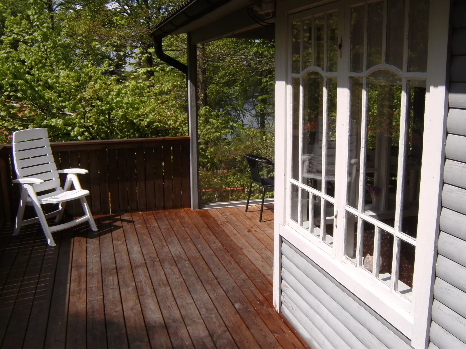 Cottage mit Whirlpool - Buiten