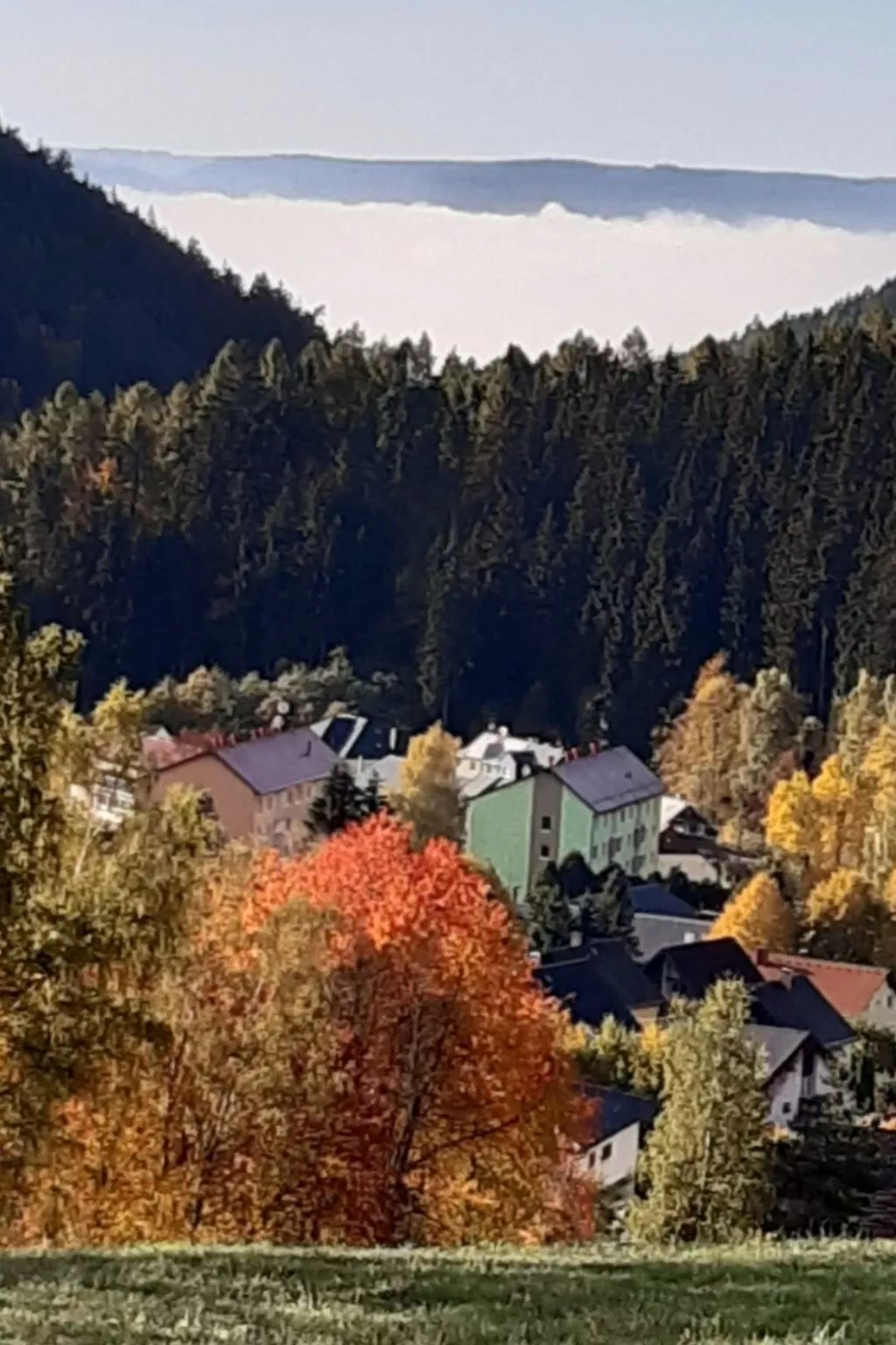 Gästezimmer mit Blick auf die Berge - Buiten
