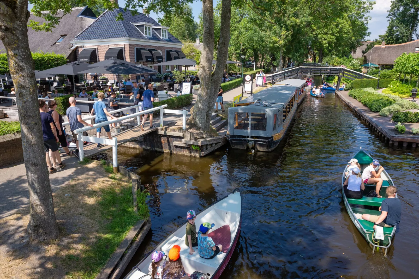 Vakantiepark Giethoorn 10-Gebieden zomer 1km