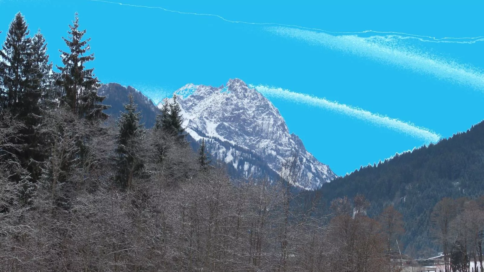 Blick auf den Rettenstein Top 2-Gebied winter 1km