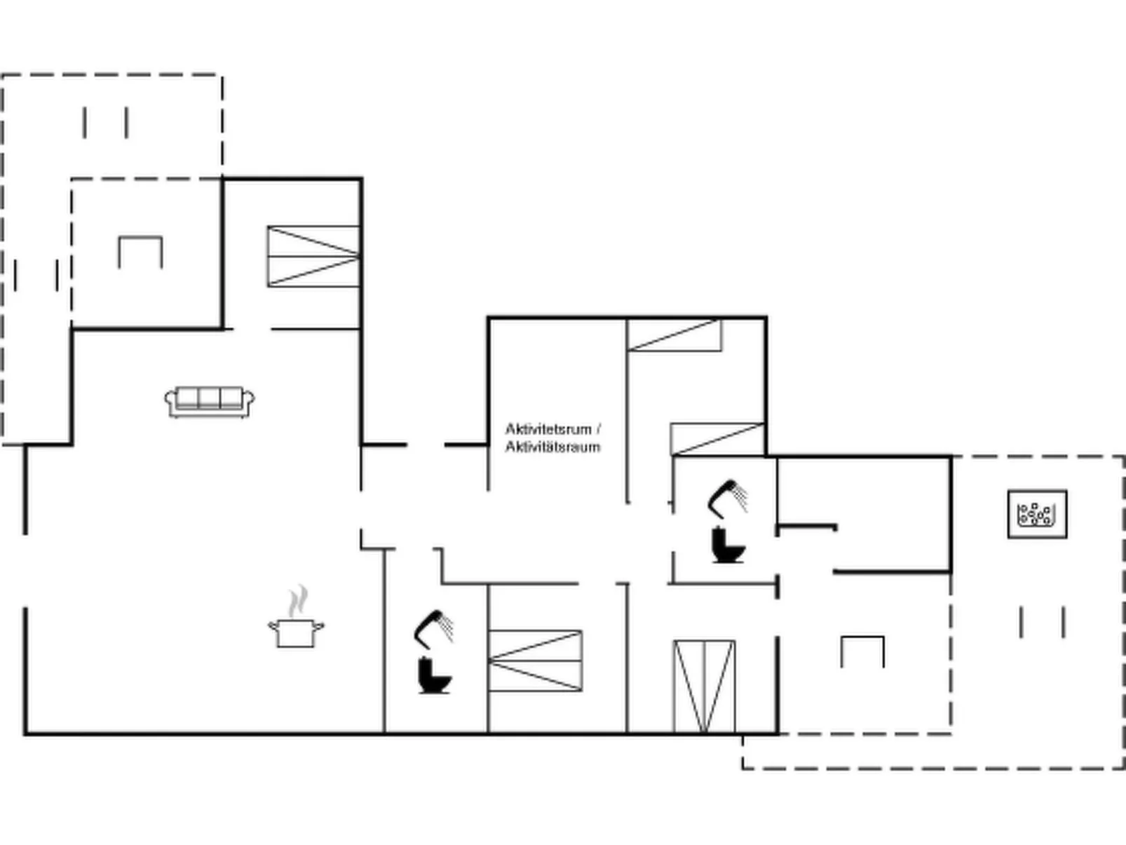 "Catalina" - 30m from the sea - Binnen