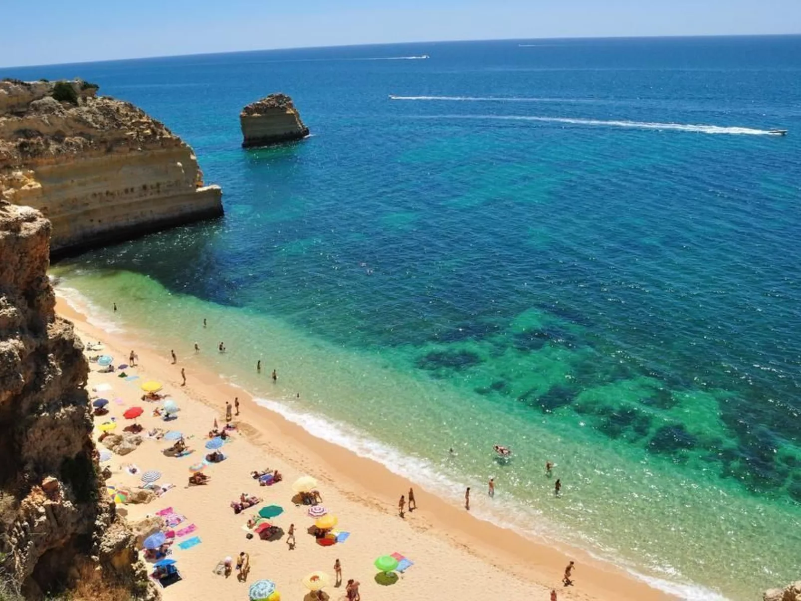 Große Wohnung in Carvoeiro mit Möblierter Terrasse - Buiten