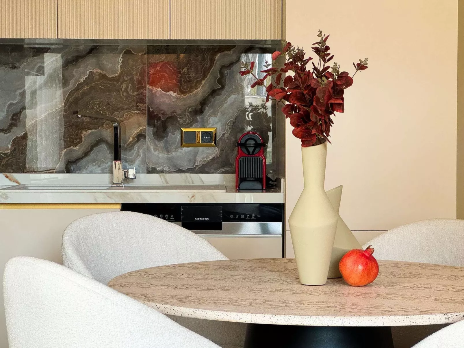 Qoople Eхсellence A-14 neue Wohnung am Meer - Binnen