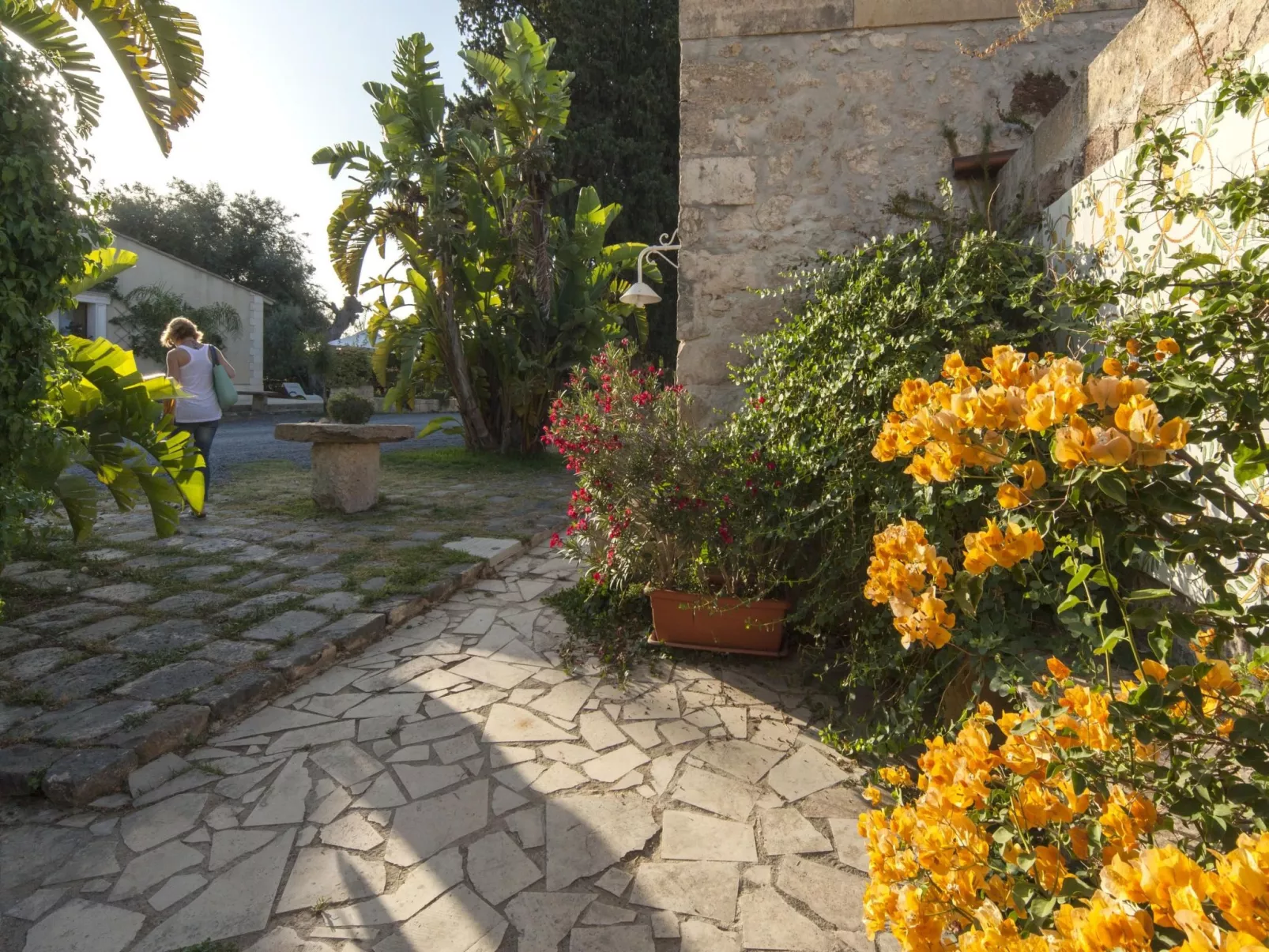 Villa dei Papiri - Superior Zimmer mit möbliertem Garten - Buiten